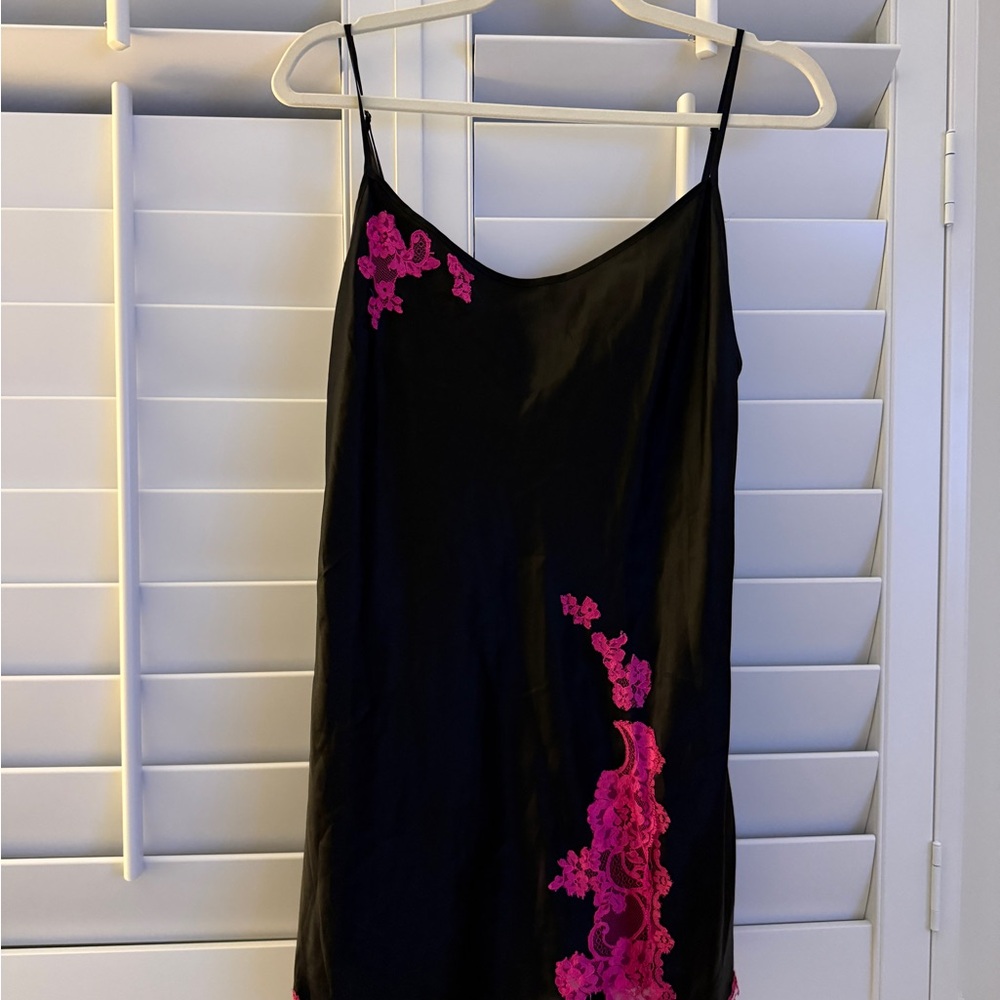 Victoria's Secret Black Dress with Pink Details